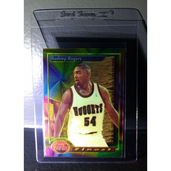 1993-94 Topps Finest Rodney Rogers #131 Rookie Basketball Card - Picture 1 of 2